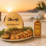 ادویه مرغ و ماهی/با کیفیت عالی/برند زعفران خوشحال
