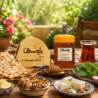 عسل چهل گیاه ( نیم کیلو )