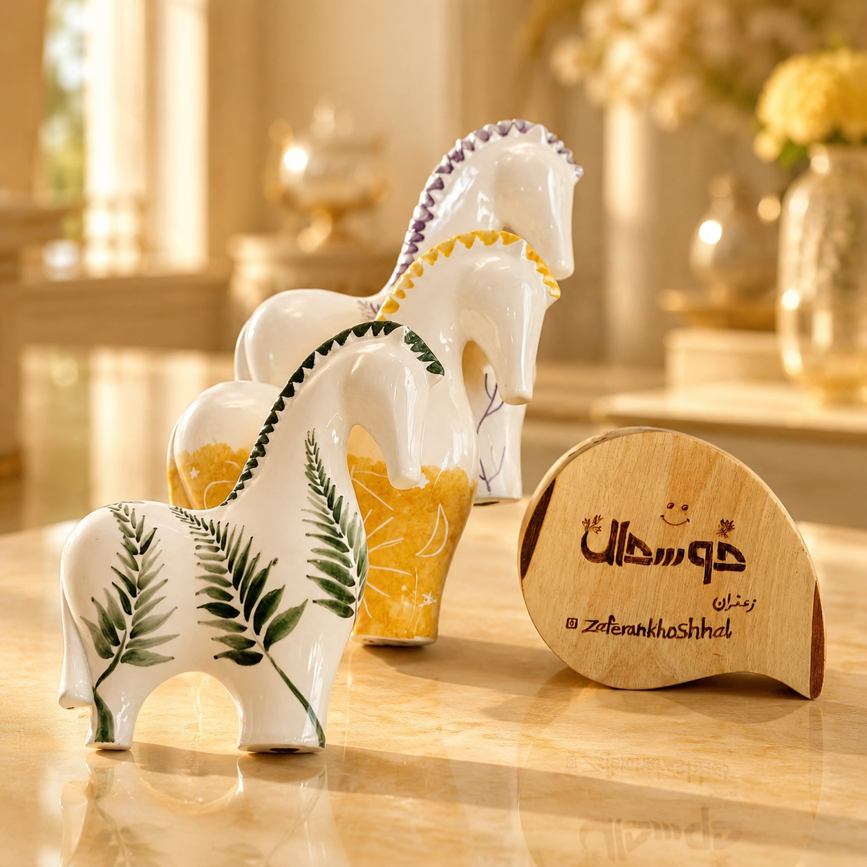 مجسمه اسب تزئینی